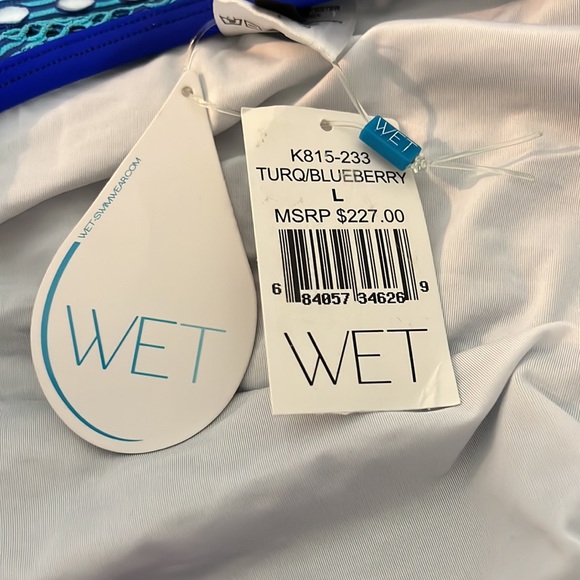 NWT WET - Swimwear Woman’s One pice Bathing Suit Size L - Picture 6 of 9